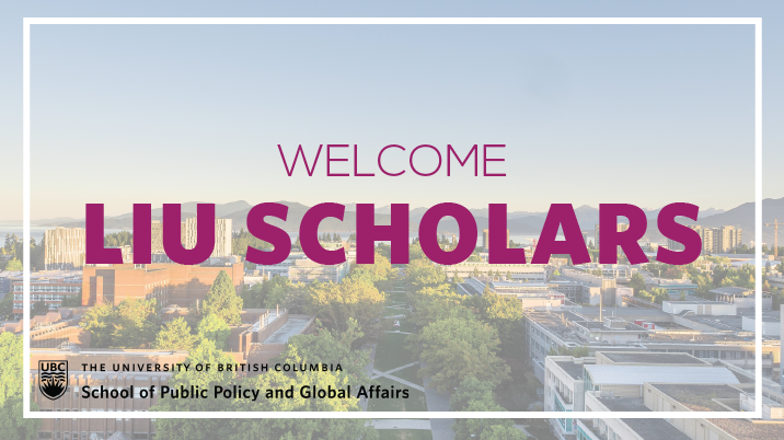 Welcome Liu Scholars - Website FT