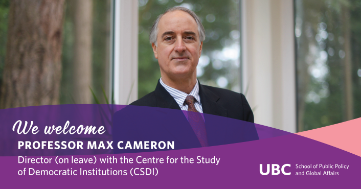 Welcome Max Cameron as Core Faculty