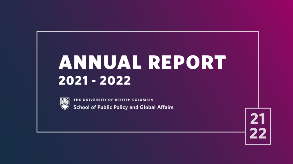 2021-2022 UBC SPPGA Annual Report