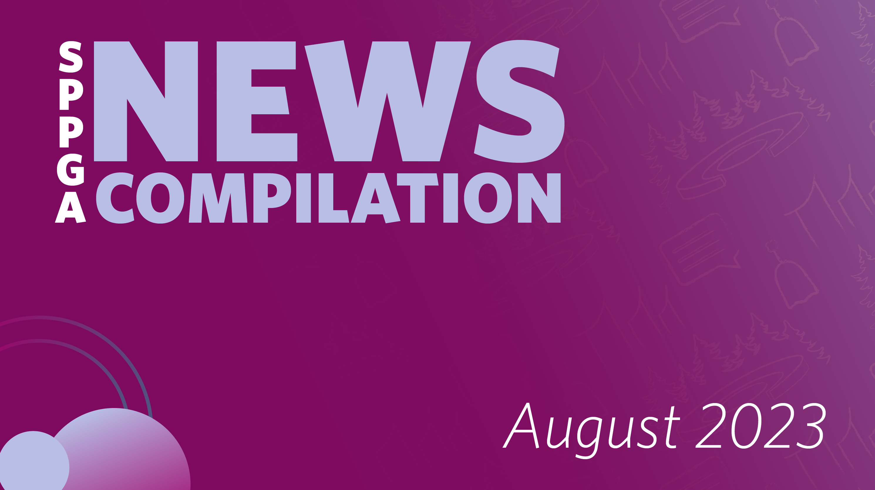 News Compilation August 2023 School of Public Policy and Global Affairs