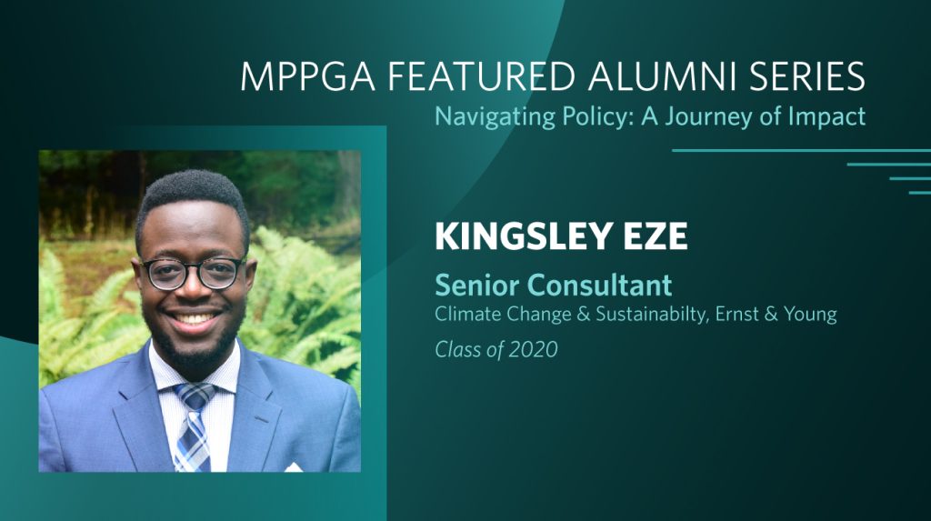Featured Alumni Kingsley Eze MPPGA SPPGA