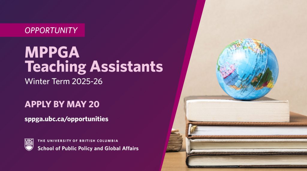 MPPGA Teaching Assistant Opportunity